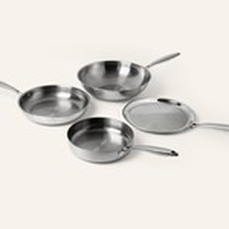 Siraat's Kitchen Titanium Hammered Collection